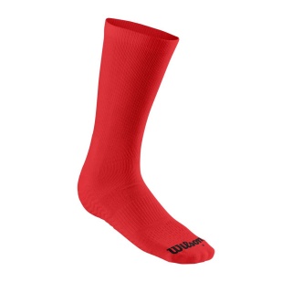 Wilson Tennis Sock Crew Rush Pro fire red Men - 1 Pair